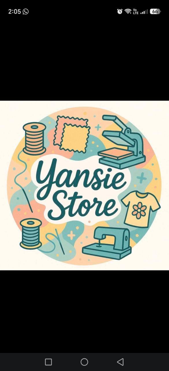 Logo ilustrado Yansie Store